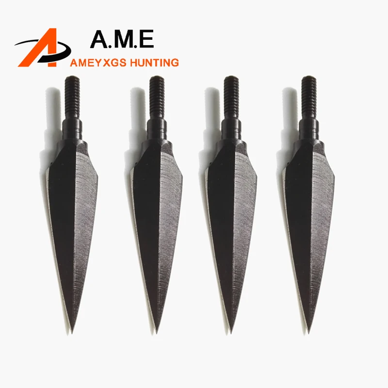 

6/12pcs Hunting Arrowheads 150 Grain High Carbon Steel Broadheads Archery Arrow Tips Compound Bow Recurve Bow Shooting