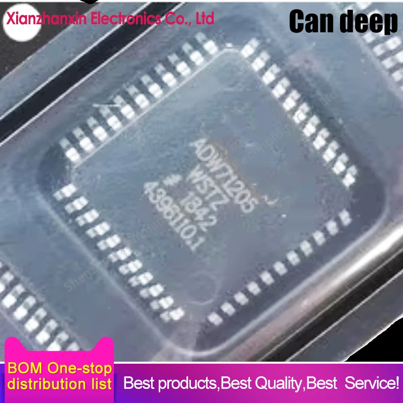 1pcs/lot ADW71205WSTZ ADW71205 LQFP44 Digital-to-Analog Converter Chip