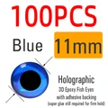 11 mm azul 100 piezas