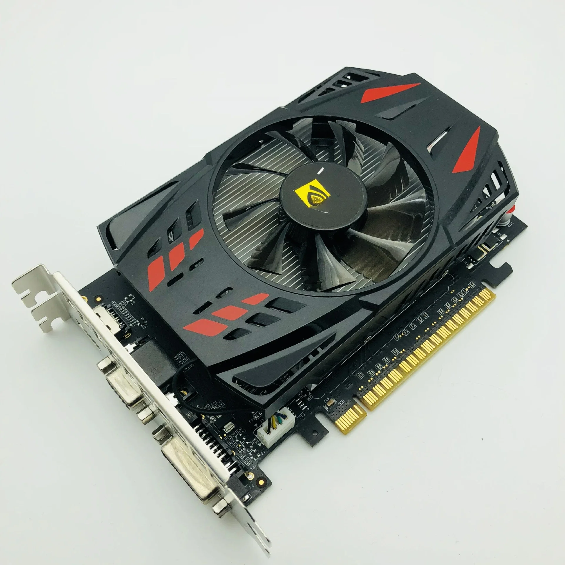 GTX1050Ti 4G graphics card high definition game independent DDR5 desktop computer graphics card temperature control mute