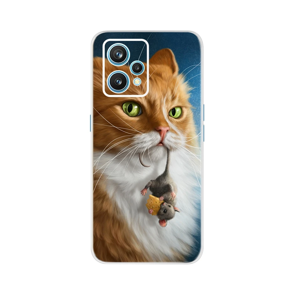 For Realmi 9 Pro Plus Case Cute Painted Cover Soft Silicone Cases For Oppo Realme 9i 9 Pro Realme9 Pro+ Fundas Capa Coque Bumper