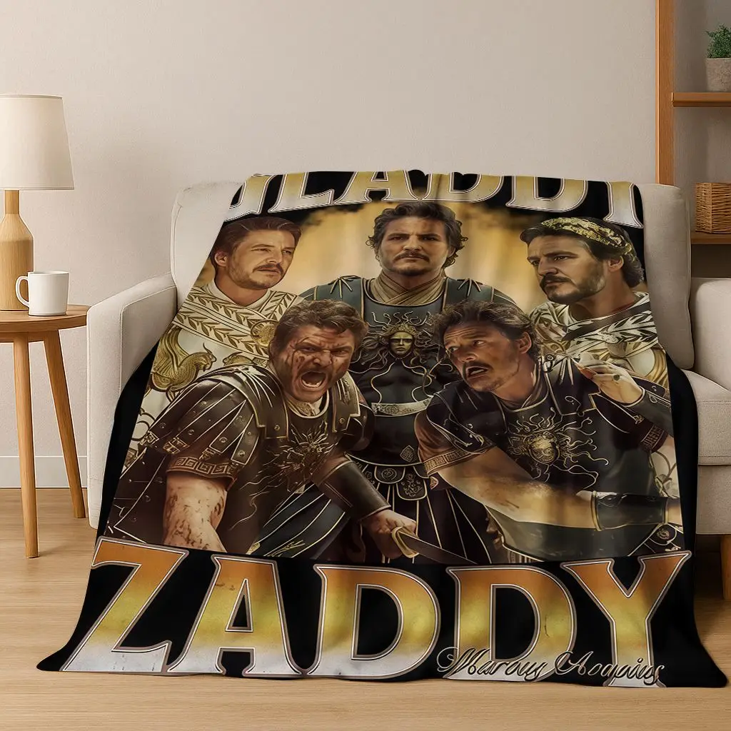 ثلاثية الأبعاد خوسيه بيدرو بالمسيدا باسكال ستار الفانيلا بطانية لينة بطانية دافئة لغرفة النوم غرفة المعيشة السرير السفر التخييم نزهة هدية