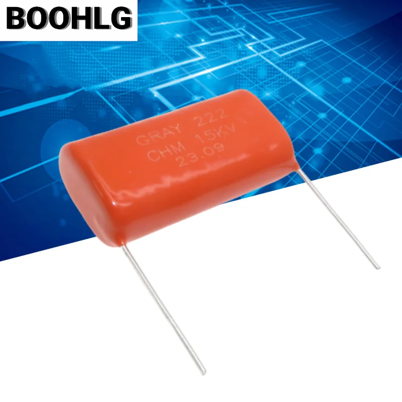 1pcs High voltage capacitance 222 15KV light argon arc welding High voltage capacitance CBB capacitance