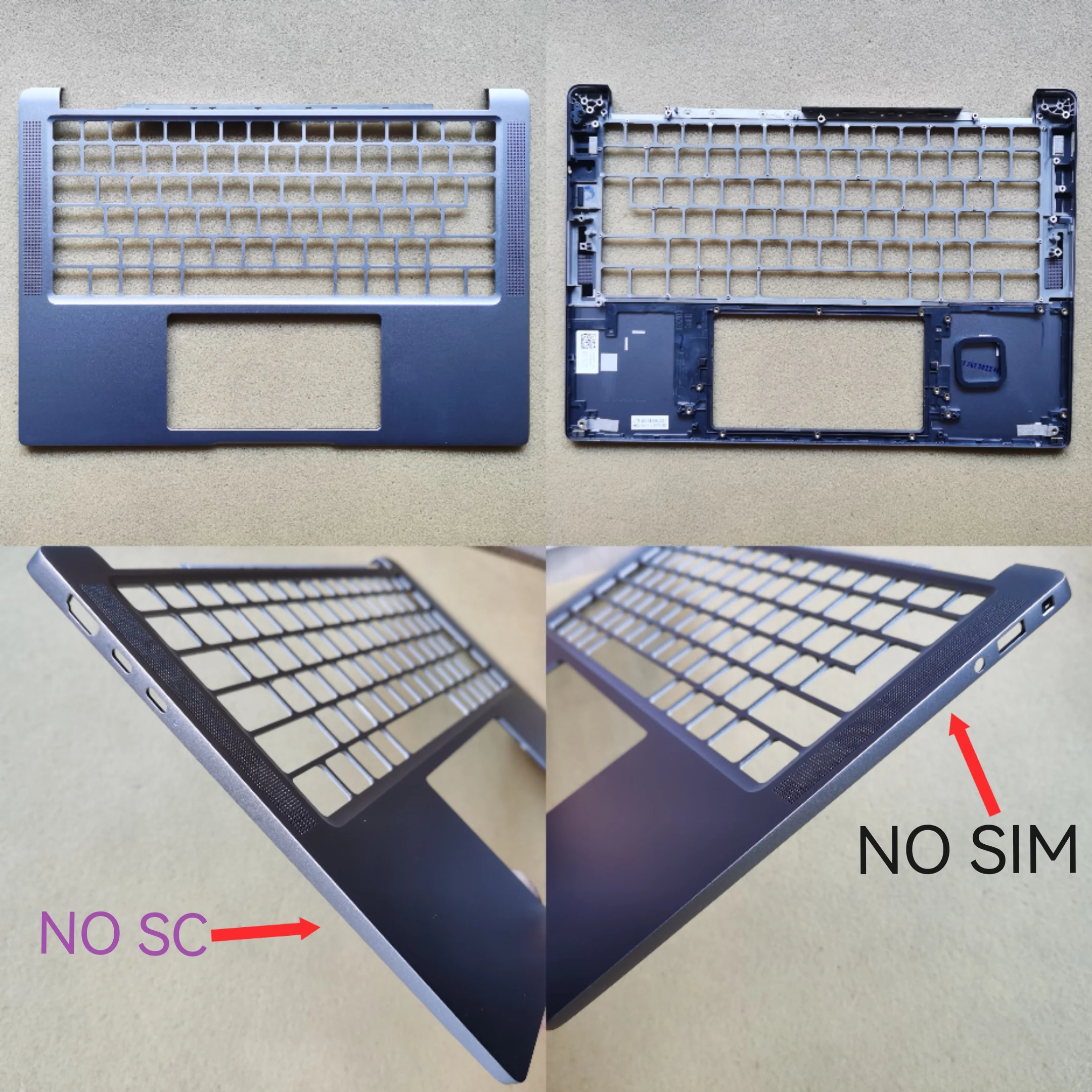 

Новая верхняя крышка корпуса ноутбука с упором для рук для Dell Latitude 7340 E7340 2in1 0PG02D