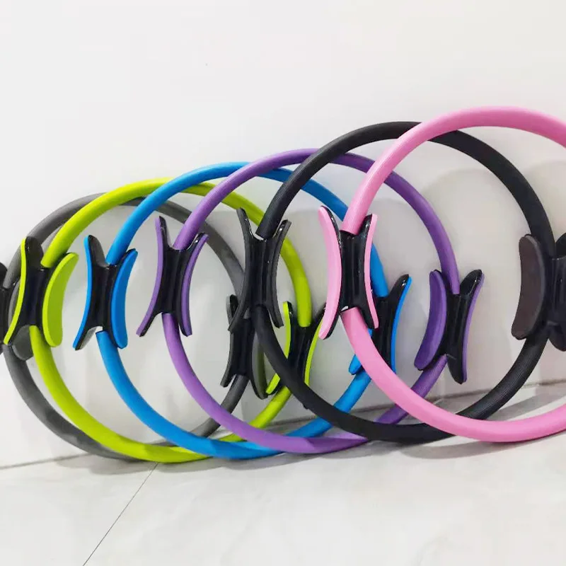 Pilates Ring Yoga Magic Circle Fitness Exercise Ring for Home Gym Leg Arm Thigh Pelvic Floor Muscle Training Yoga Workout Tool