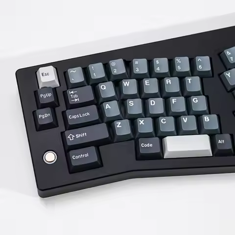 KBDiy 174 Keys/Set GMK Apollo Keycaps Custom Cherry Profile PBT Keycap ISO 7U Double Shot for Game Mechanical Keyboard for GMK67