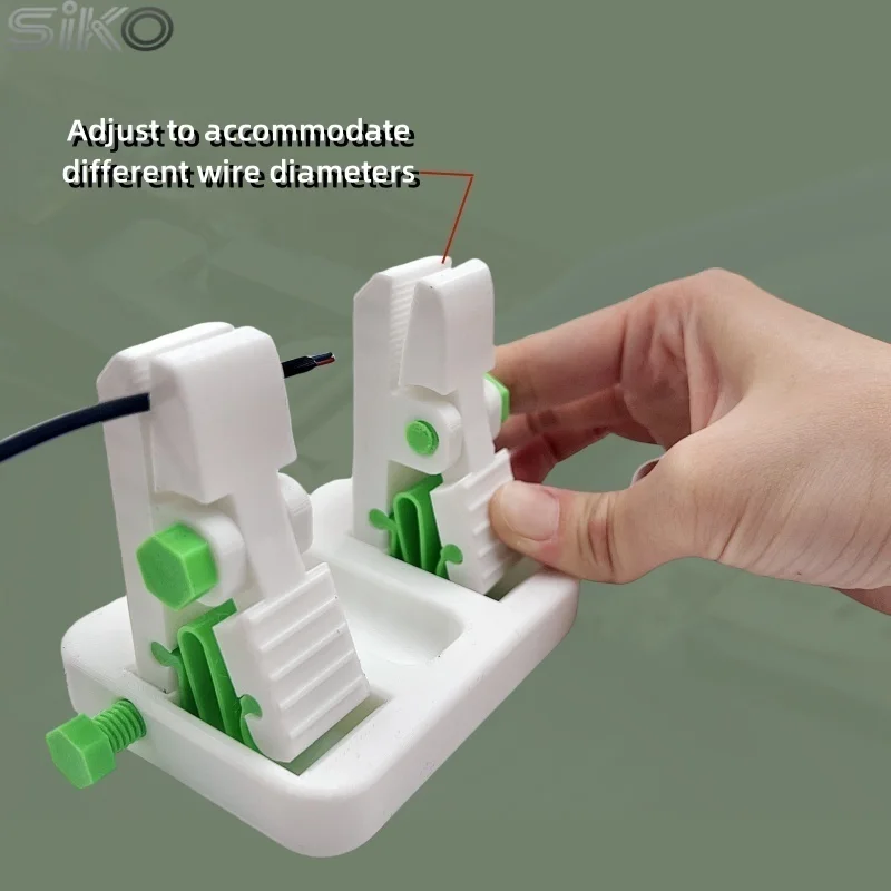 調節可能な滑り止めワイヤーフィクスチャプラスチックグリーンコントロールノブは、マザーボードのはんだ付けや複雑なPCB修理プロジェクトに安定した保持力を提供します
