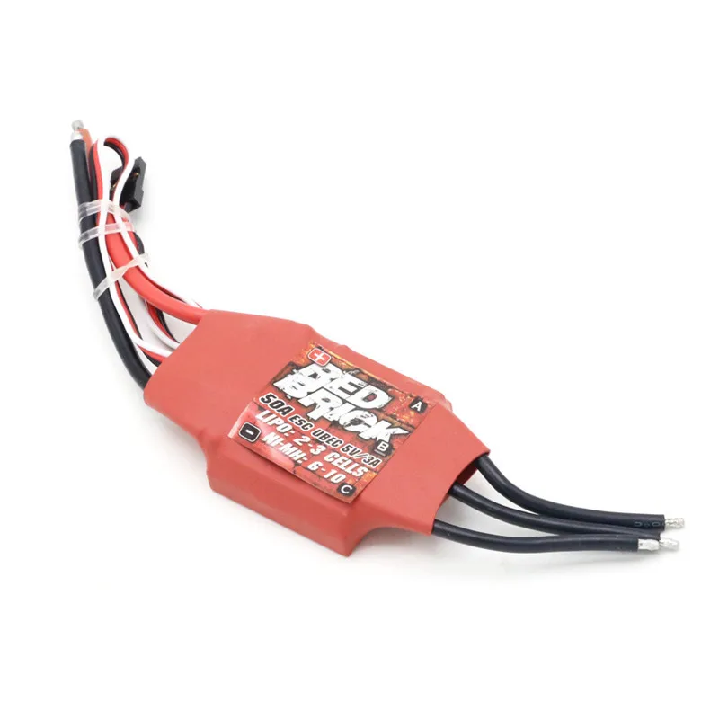 Original Red Brick 50/70/80/100/125/200A Brushless ESC Electronic Speed Controller 5V/3A 5V/5A BEC for FPV multicopter