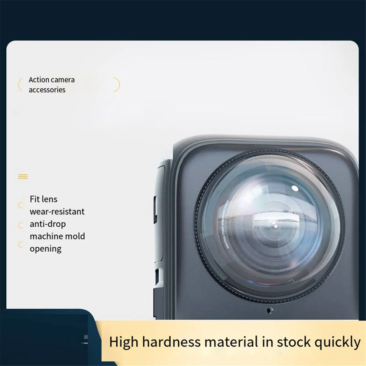 Подходит для Insta360x4, вращающаяся защита объектива для ПК, 360x4, защитная крышка, аксессуары B