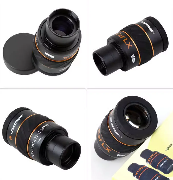 Celestron X-Cel LX 18mm Wide Angle Eyepiece 60 Degree HD Fully Coated Telescope Lens Accessory for 1.25 Inch view 4