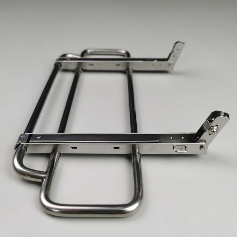 Scaleclub Model voor Tamiya JX 1/14 F2000 Shaanxi Auto Delong Truck Model Speelgoed Metalen Rvs Voorbumper Upgrade Onderdelen