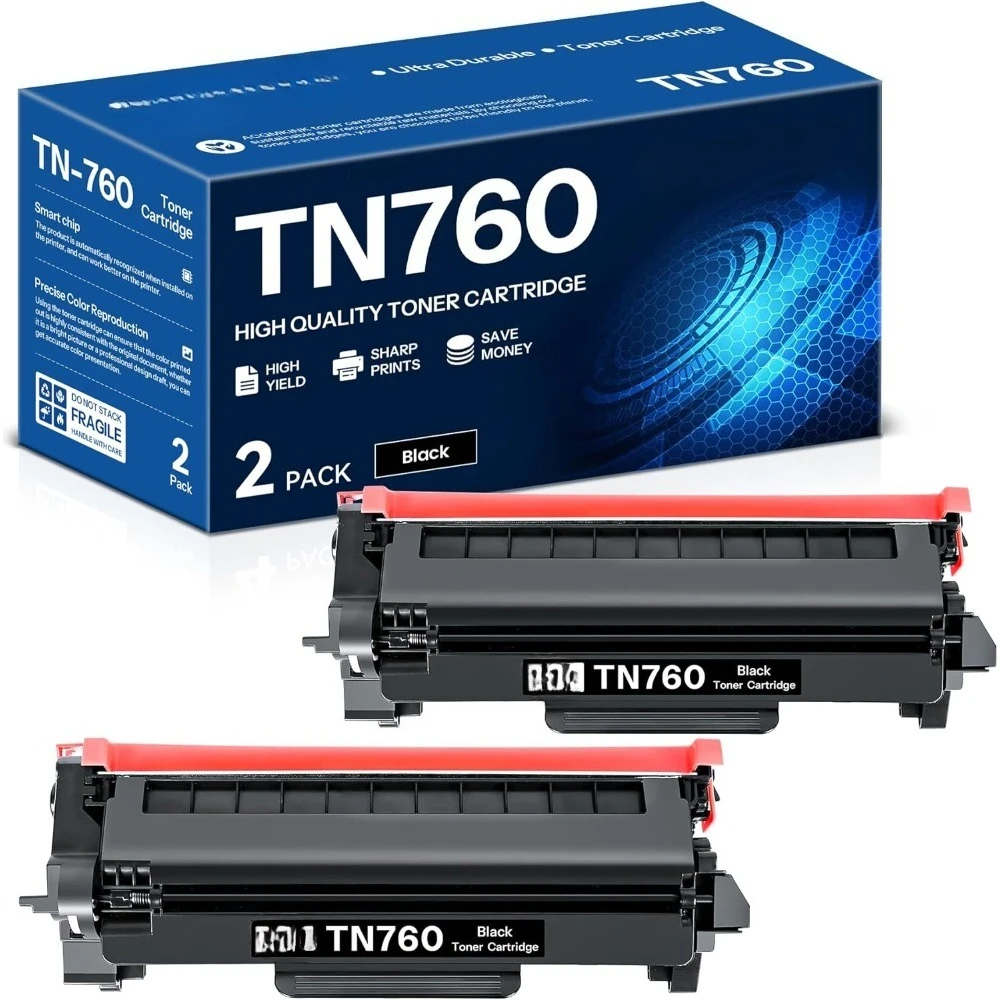 

Замена тонер-картриджа с доставкой в США для Brother TN760 TN-760 MFC-L2710DW MFC-L2750DW HL-L2350DW HL-L2370DW DCP-L2550DW