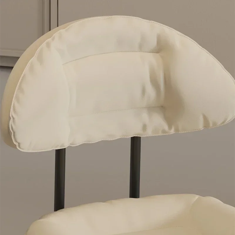 لطيف مقهى كريم نمط كراسي بار البساطة الحليب الشاي مخزن كراسي بار دوارة قابل للتعديل أثاث المنزل Banqueta HBBC