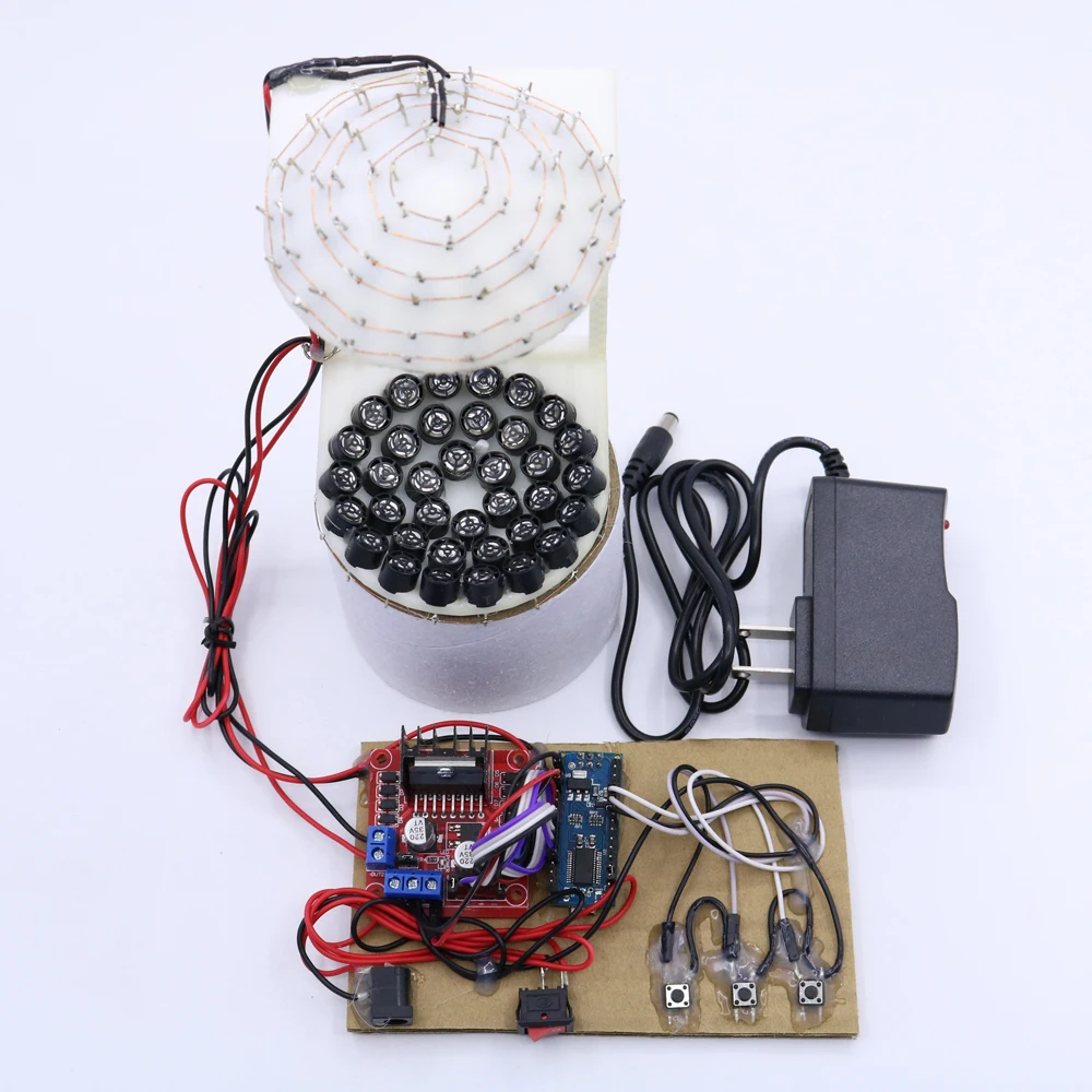 Ultrasonic Levitation Kit DIY Ultrasonic Sensor Acoustic Levitator Suspension Ultrasonic Suspension Learning Kit for Science Exp