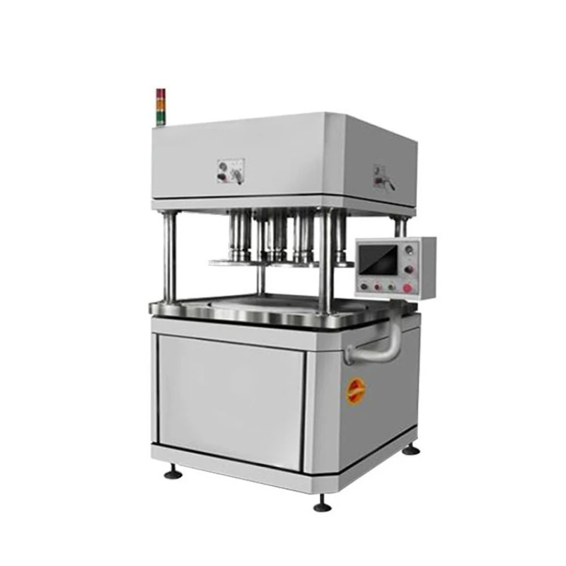 Flat double-sided polisher stainless steel polisher