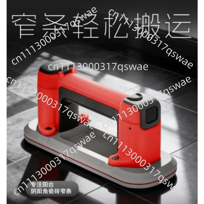 Compact Mini Narrow Electric Suction Cup With Auto Air Supplement - Rechargeable Tool For Tile/Glass Installation