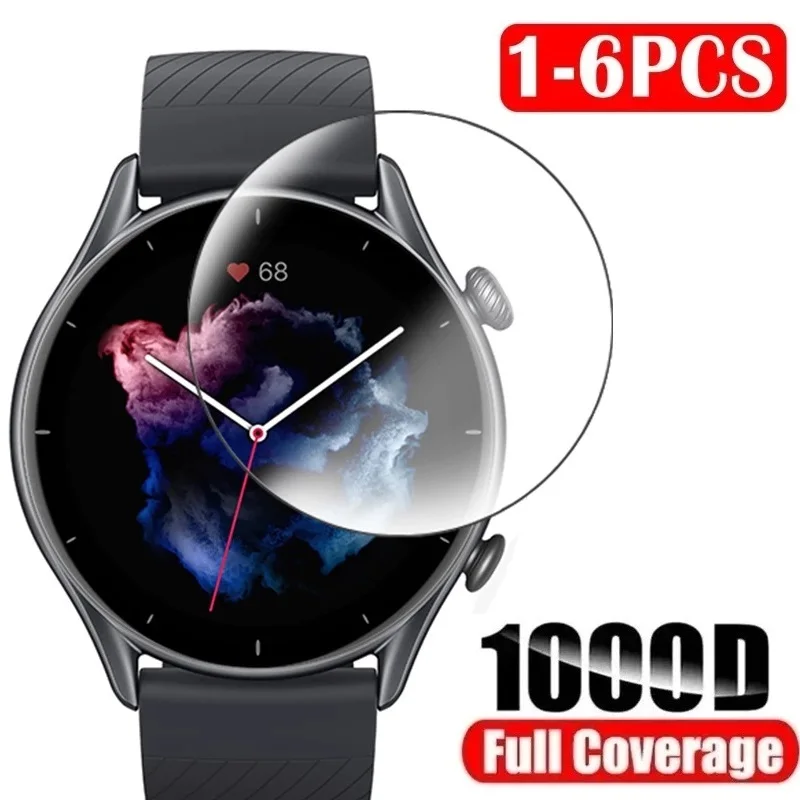 for Amazfit GTR 3/Amazfit GTR 3 Pro Screen Protector Hydrogel Film for Amazfit GTR 3/Amazfit GTR 3 Pro Film Foil Protection