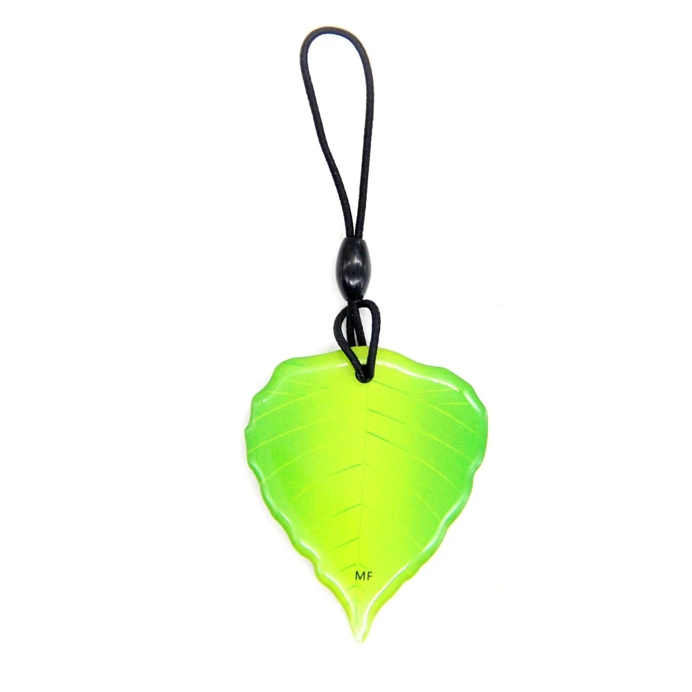 1/2/3/4Pcs UID Changeable Rewritable S50 1K 13.56Mhz Pattern Keyfob RFID Token Tag Badge Keychain Access Control Card