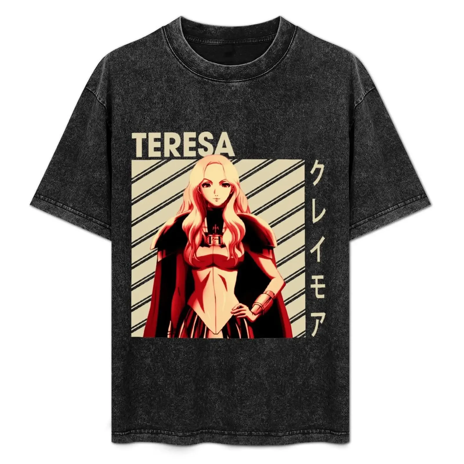 

TERESA - Claymore Japanese Manga T-Shirt vintage t shirts oversized t shirt affliction shirts T-shirt men