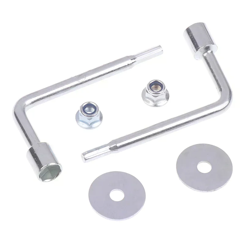 2pcs Novelty Hand Tools 8mm Socket Wrench With 4mm Hex Key For Electric Grass Trimmer Accessories