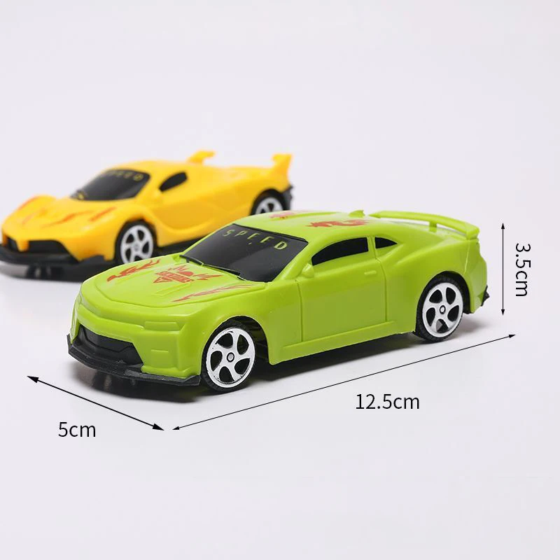 Cartoon Cool Racing Car Inertia Toys Kids Simulation Racing Car Pull Back Car Puzzle dla dzieci Zabawki Chłopcy Prezent urodzinowy na wakacje