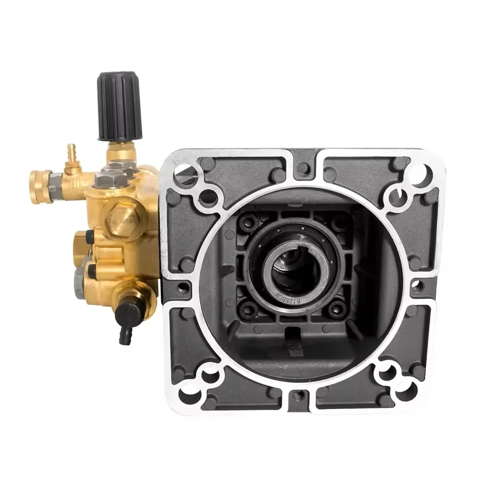 NF High Pressure Washer Pump DBC-C4 Brass Triplex Plunger Pump 105-206Bar 7.6-13LPM female shaft 5/8