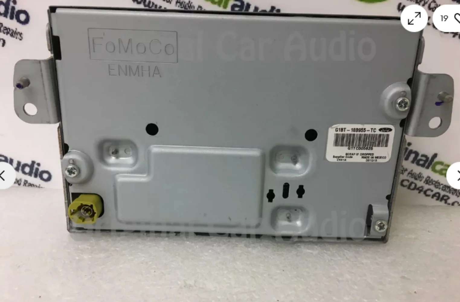 2013 - 2019 OEM Factory Radio 6.5" Touch Screen Display Monitor