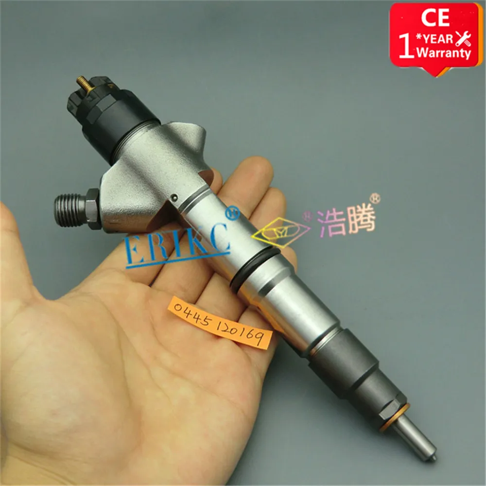 

ERIKC CRIN Fuel Injection Assy 0445120169 Commom Rail Diesel Injector 0 445 120 169 Inyector 0445 120 169 for Weichai WD10