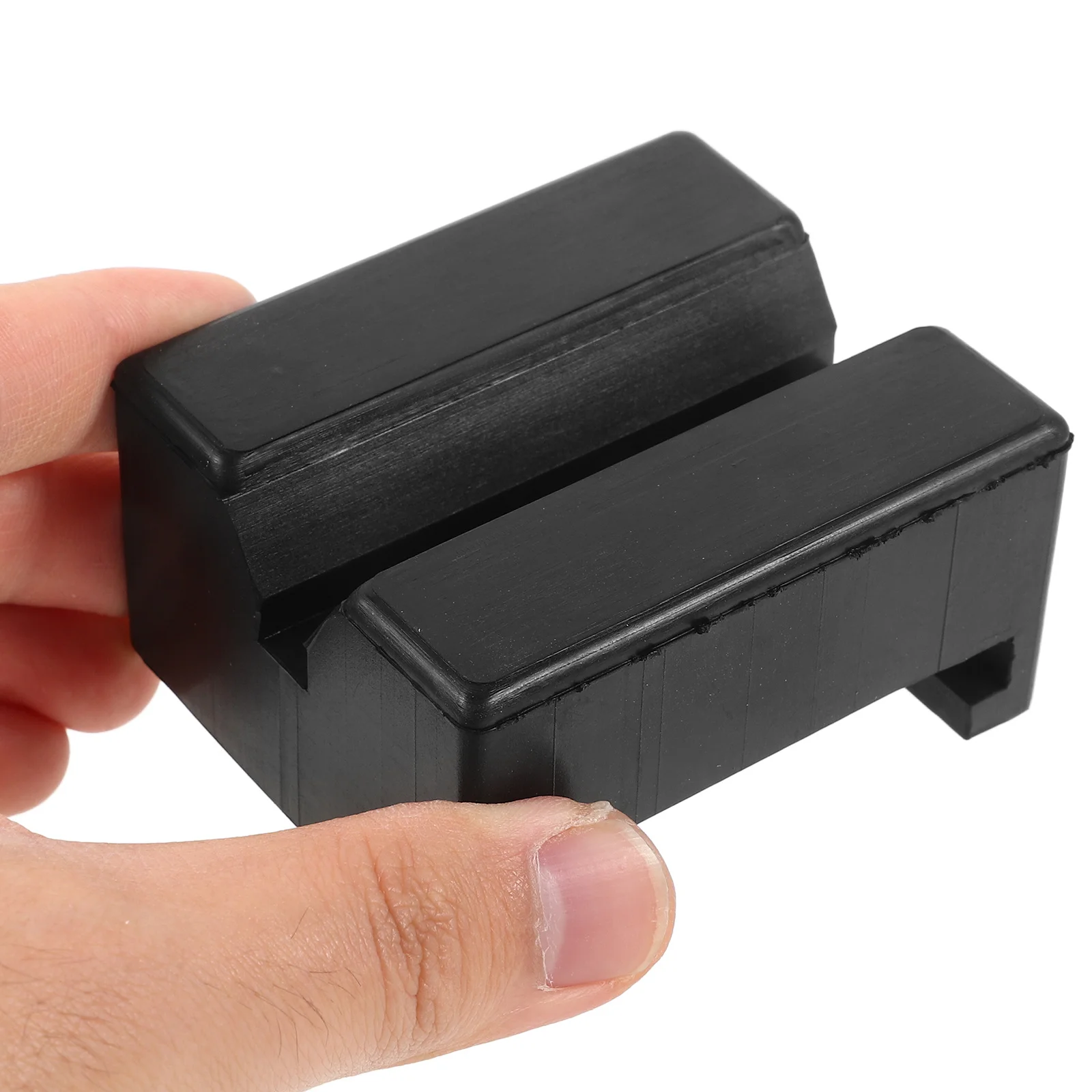 كتلة دعم مطاطية للحوامل، وسادة حماية لرفع السيارة غير قابلة للانزلاق ومضادة للصدمات، وسادات حامل جاك أرضية مطاطية #3