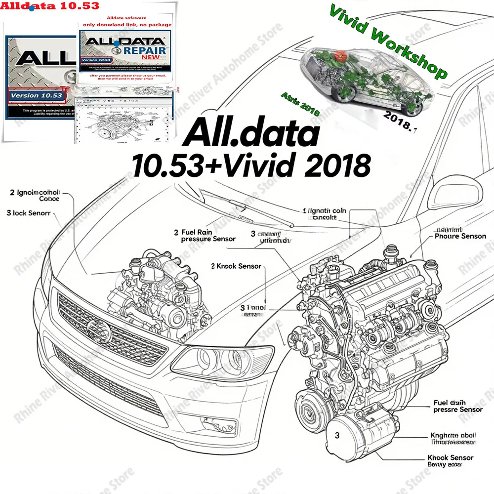 

Последняя версия Vivid 2018.1 данных мастерской + Alldata 10.53 Repair Software - Atris-Technik Automotive Workshop Data HDD Software