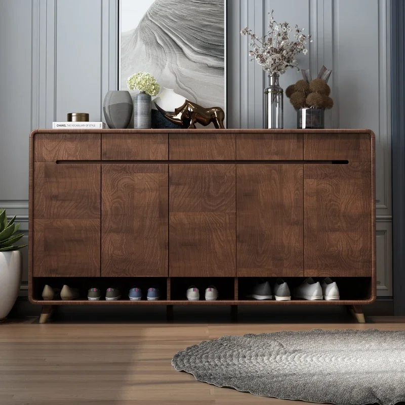 Home entrance cabinet large capacity new Chinese storage cabinet e****mical