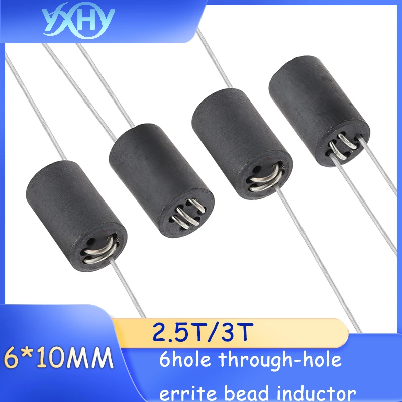 10PCS 6Hole Through…