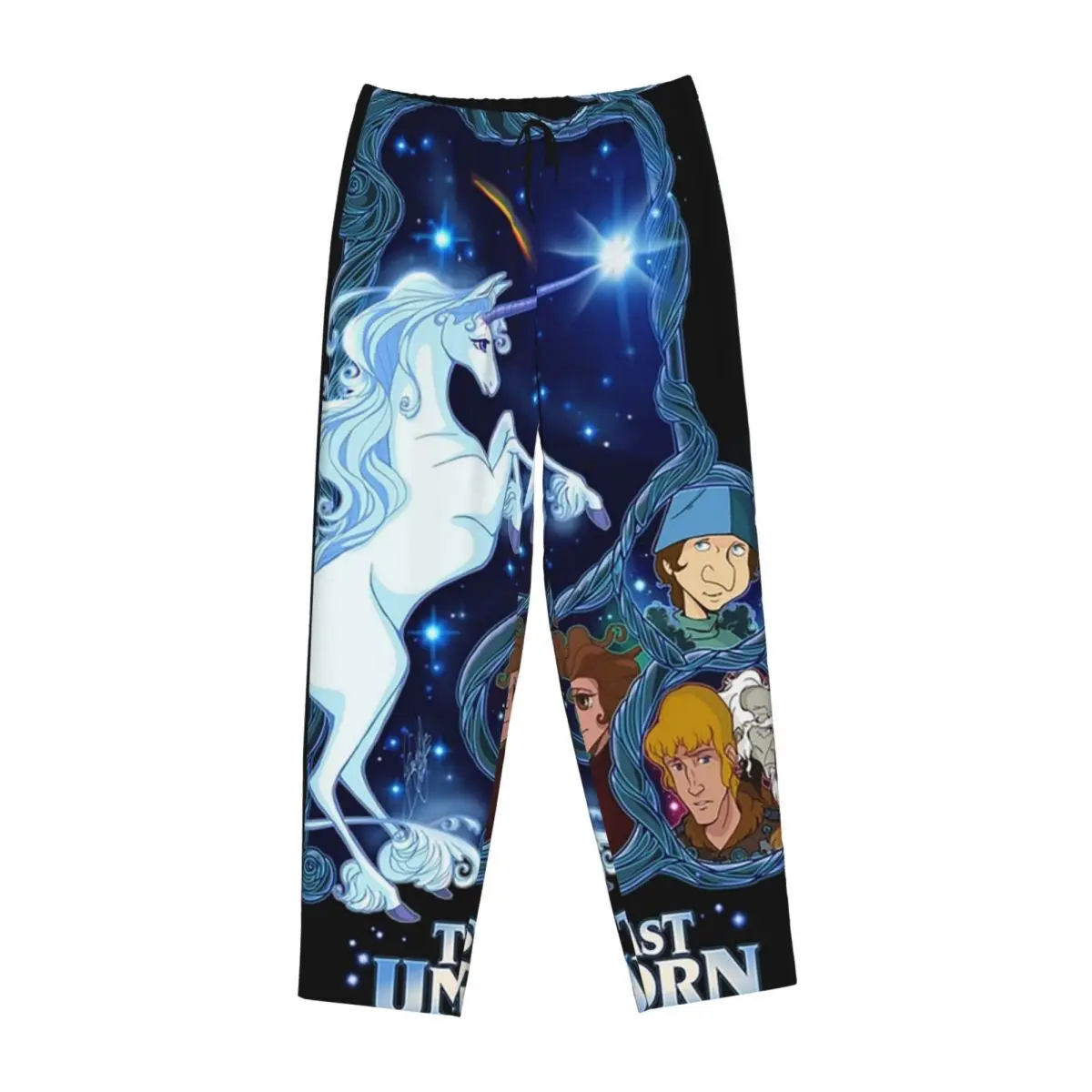 

Custom The Last Unicorn Women Pajama Pants Lounge Sleep Sleepwear Bottoms with Pockets