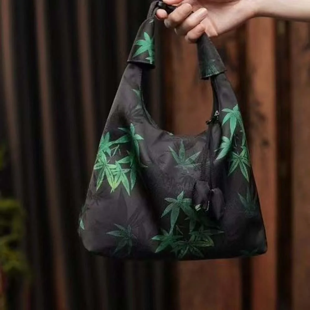 Retro Chinese Style Handbag Embroidered Adjustable Pea Purses Traditional Gambiered Canton Gauze Cheongsam Bag Work - view 3
