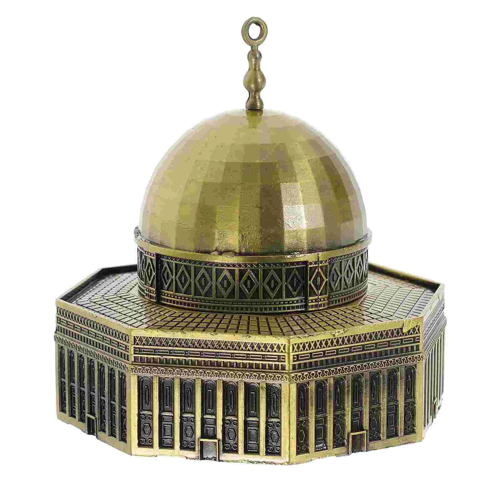 Jerusalem Model Decor Desktop Landmark Ornament Architecture Building Statue Travel