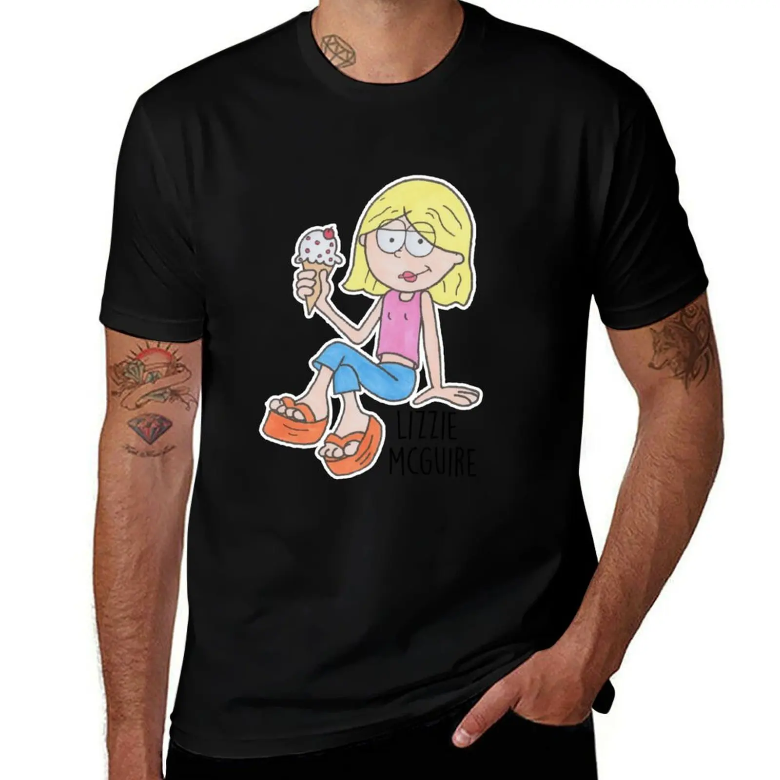 

Lizzie Mcguire T-Shirt Casual Minimalist Short Sleeve Top