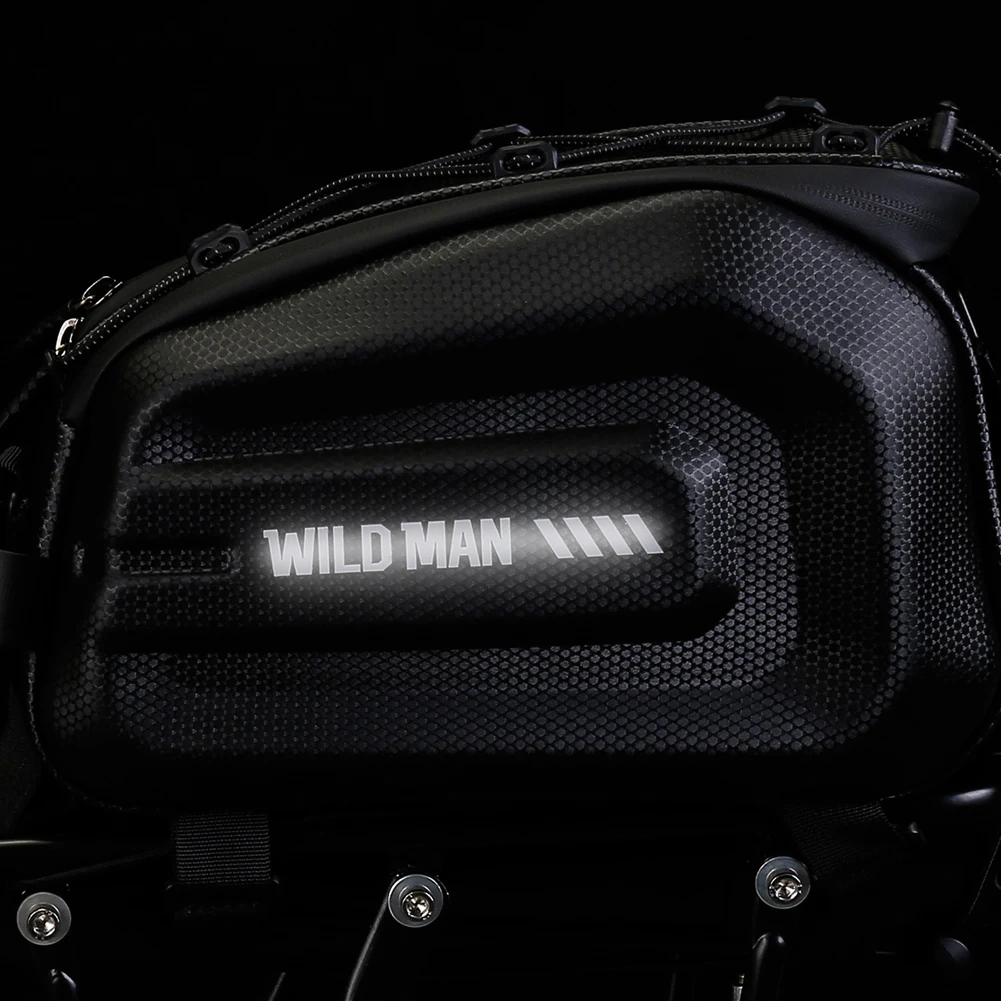 4L سعة كبيرة إيفا هارد شل حقيبة الدراجة متعددة الوظائف دراجة حامل الحقائب حقيبة مقاوم للماء ملحقات الدراجة الطريق الجبلية