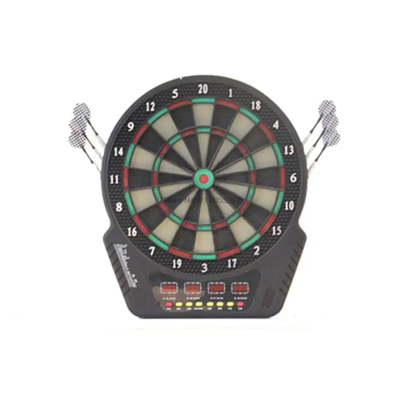 

High-end Security Electronic Dart Board Target Dart Machine Set with 6 Dart Brackets