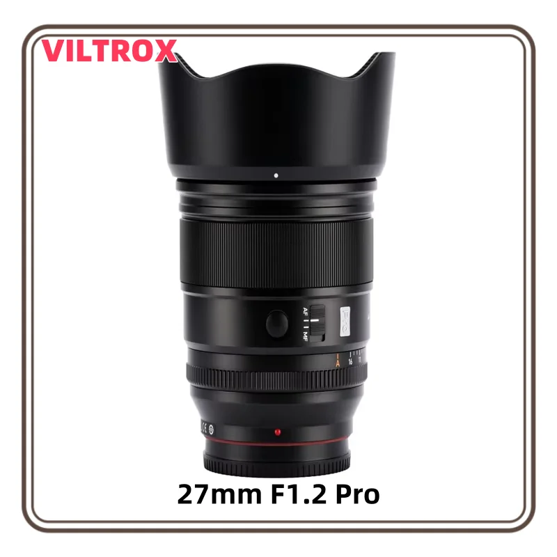 Viltrox 27mm F1.2 Pro AF APS-C Weitwinkel Autofokus Kameraobjektiv Für Nikon Z Z30 Z50 Sony E ZVE10 Fujifilm XF XT30 XS20 27 1,2