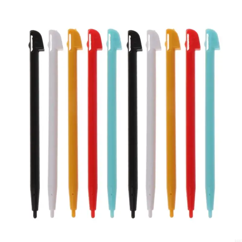 R53C 10Pcs Stylish Color for Touches Stylus Pen for GamePad Console