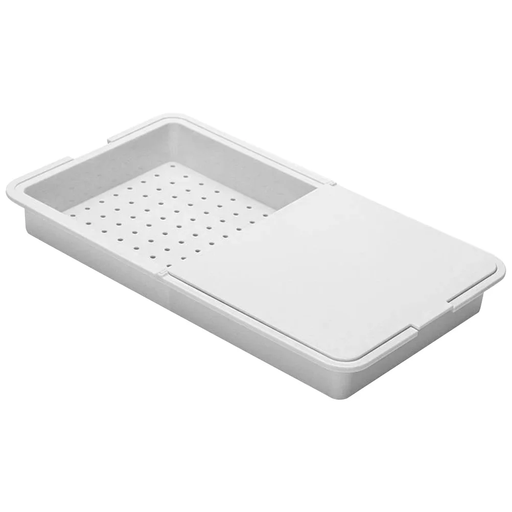 

Double-Layer Cutting With Drip Tray Thickened Kitchen Chopping Board For Fruits Vegetables Meat Fish Multi-Function