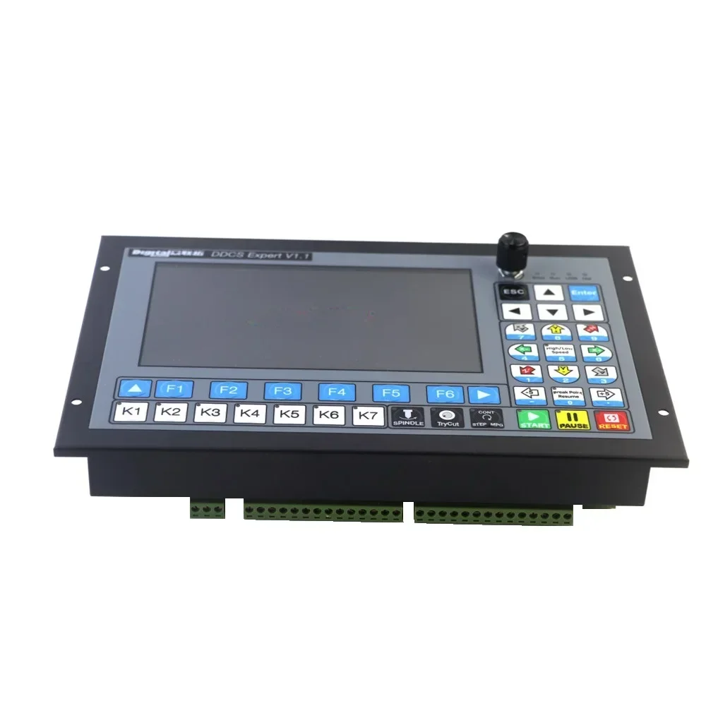 20262025 PLC Controller DDCS Expert 3/4/5 Axis CNC Controller Kit With MPG & Keyboard & Power Supplies for Cnc Drilling Machine