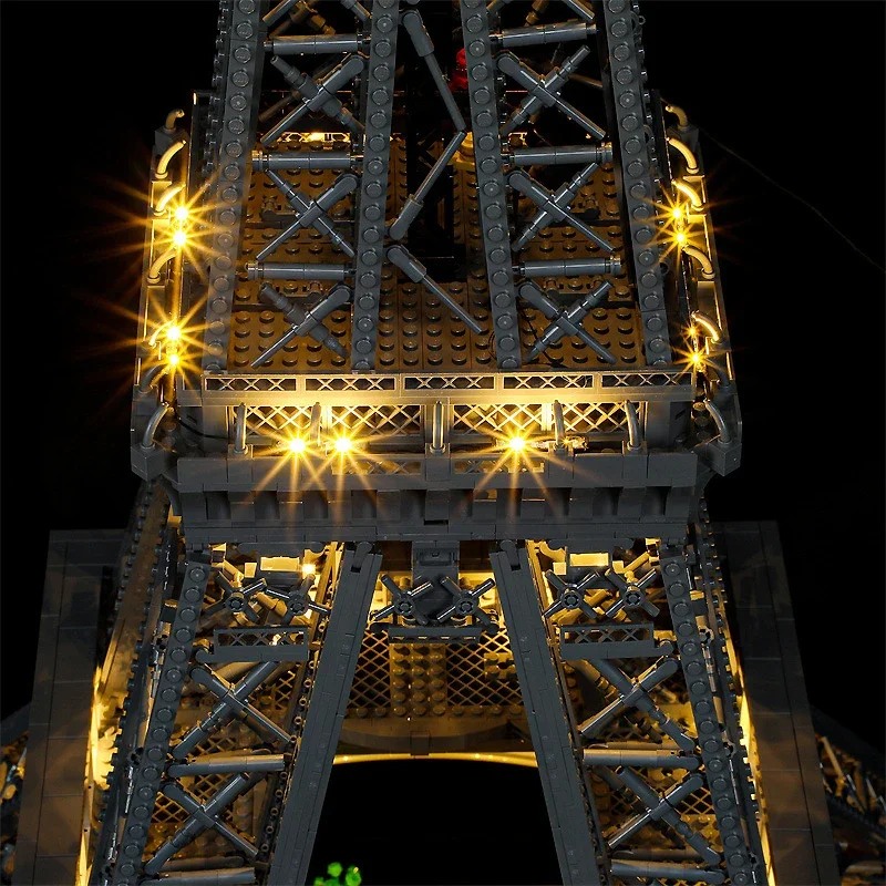 DIY LED Light Kit For LEGO 10307 Eiffel Tower (Only LED Light,Without Blocks Model)