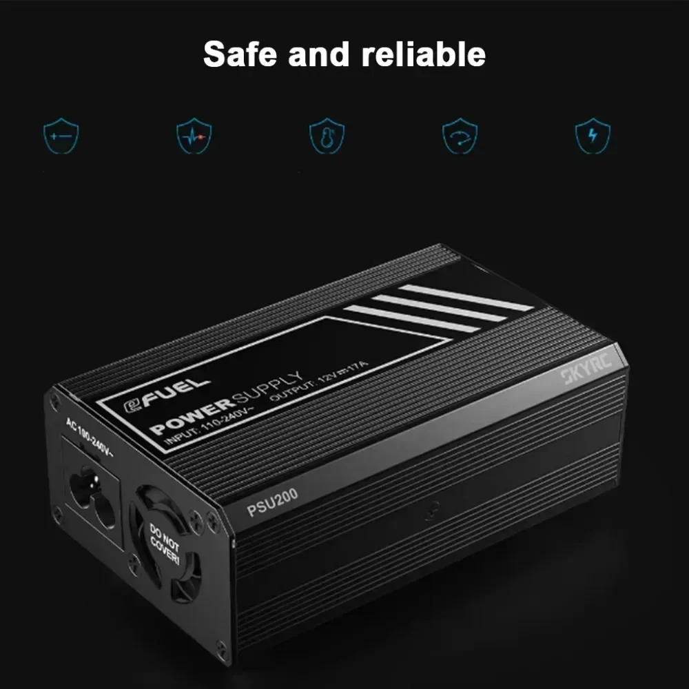 SKYRC EFUEL PSU200 200W 17A 전원 어댑터 B6 라이트 충전기 모델 RC FPV 레이싱 드론 쿼드콥터 RC 부품 SK-200025