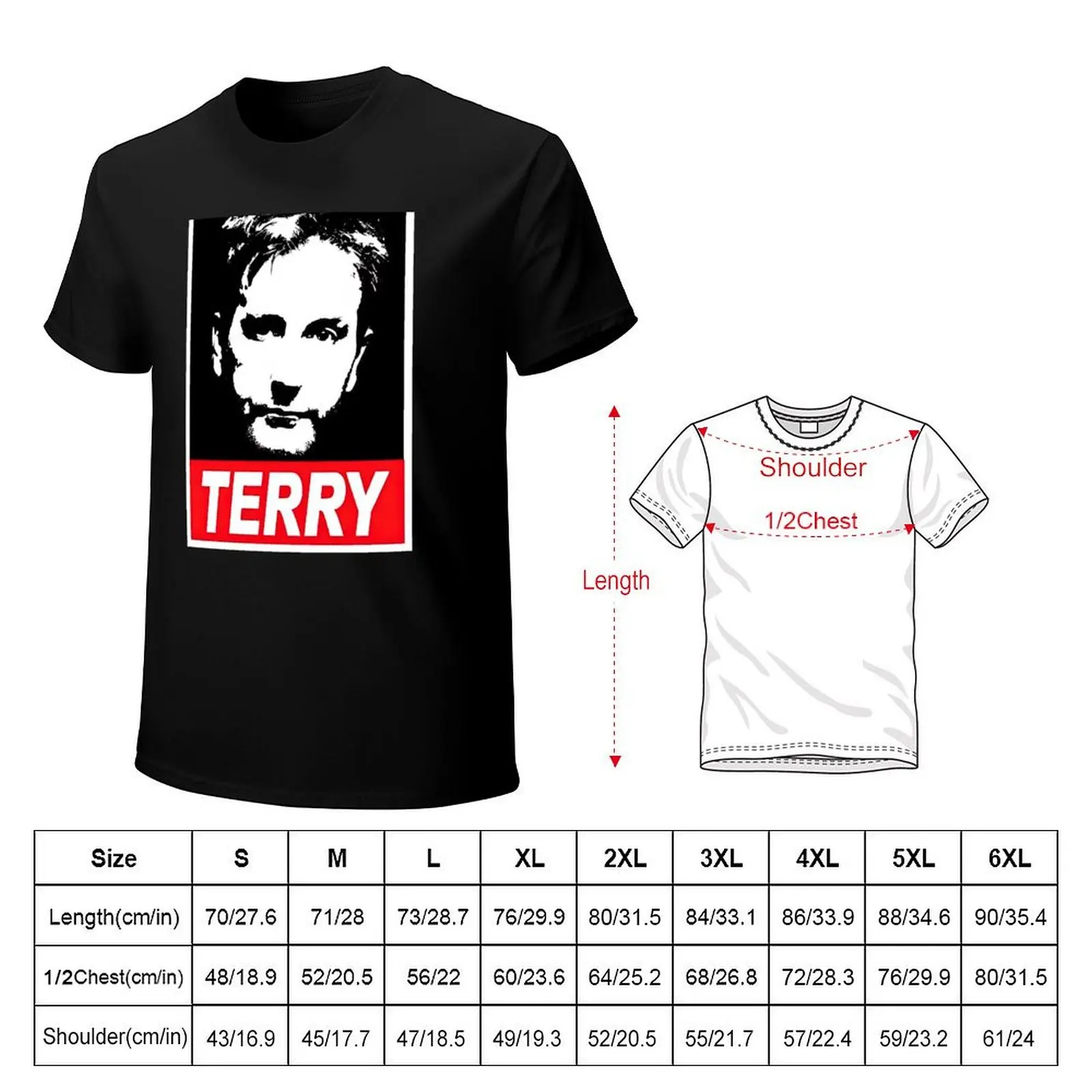 Terry Hall Vintage T-Shirt t shirt men 100% cotton luxury brand T-Shirt