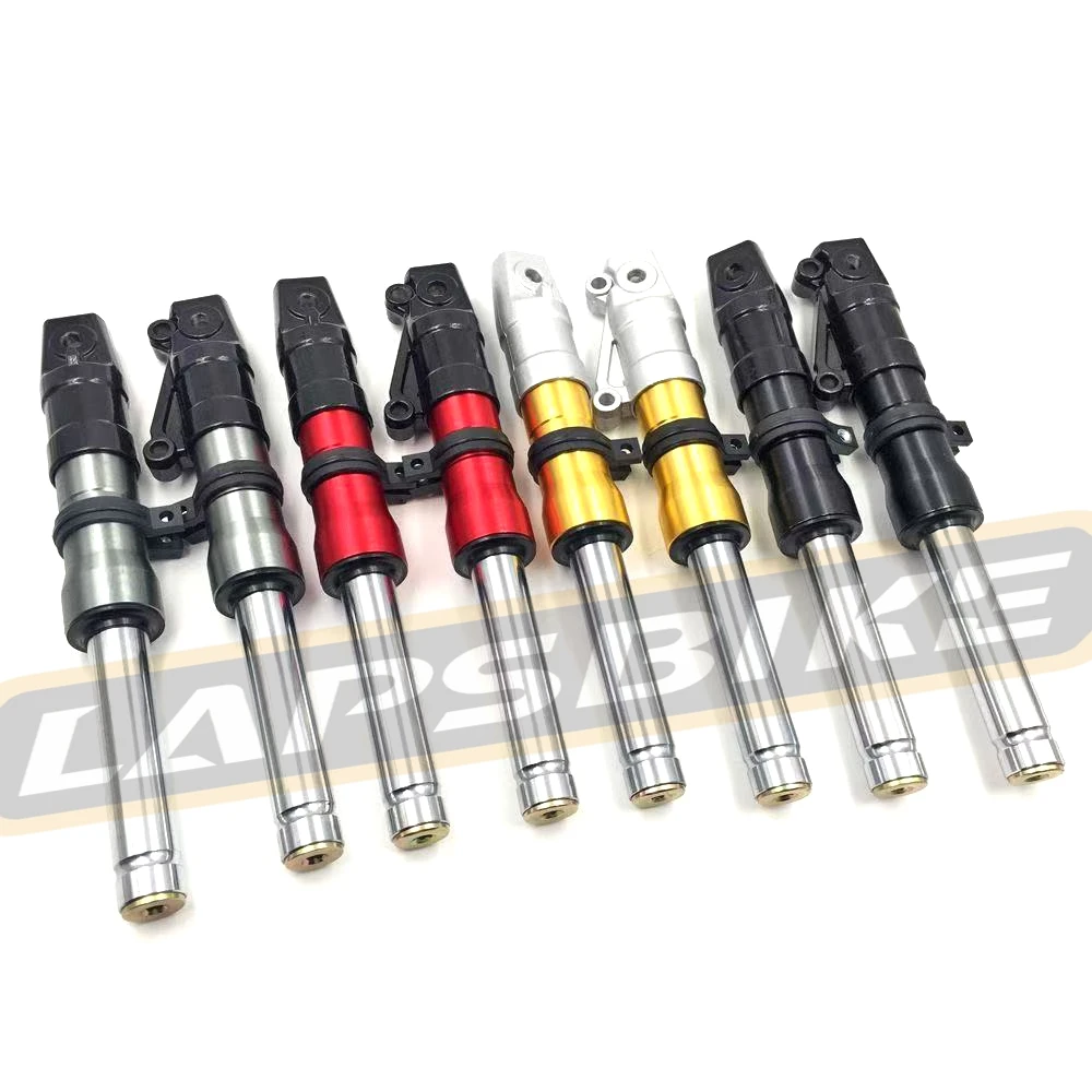 For Honda DIO50 AF18 28 ZX 34 35 56 Z4 50cc Scooter Modified CNC 310mm/370mm 27 Core Disc Brake Front Fork Shock Absorber