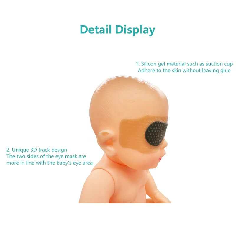 Anti-Blue Light Eye Mask Baby Eye Mask For Jaundice Phototherapy LED Blue Ray Light Lamp Home Use Newborn Eyes Care