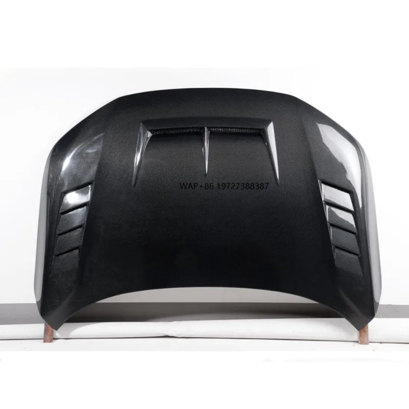 Real Carbon Fiber Car Engine Hood for 11th 2022+ Bonnet Cover Bodykit Parts Auto Accessories