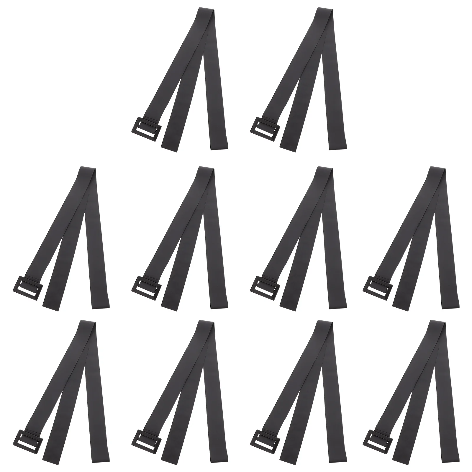 10 قطع من حزام سانتا لعيد الميلاد، حزام خصر ممتاز لإكسسوارات الملابس المزخرفة، ديكورات حزام خصر عيد الميلاد بنفسك #1