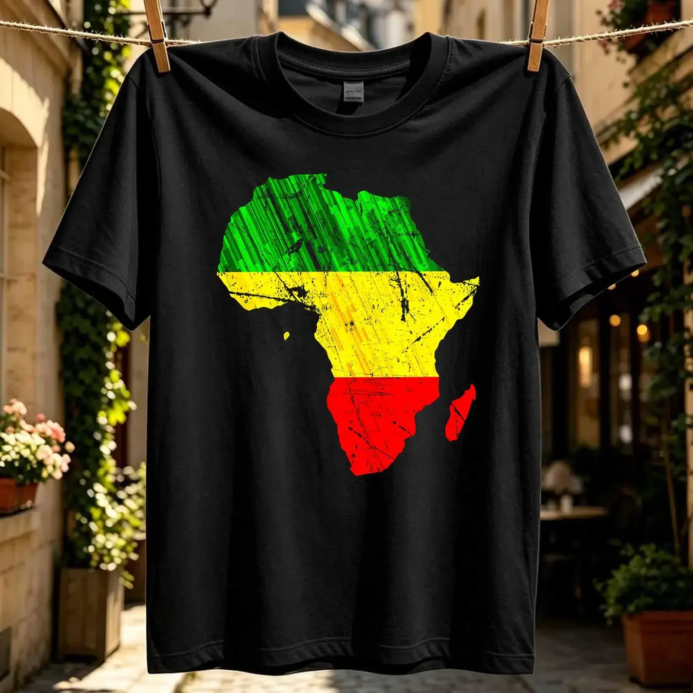 washed T Shirt Africa Map Reggae Rasta print Green Yellow Red Afr Baseball cap Snapback Caps Knitted Hat vintage Washed homme